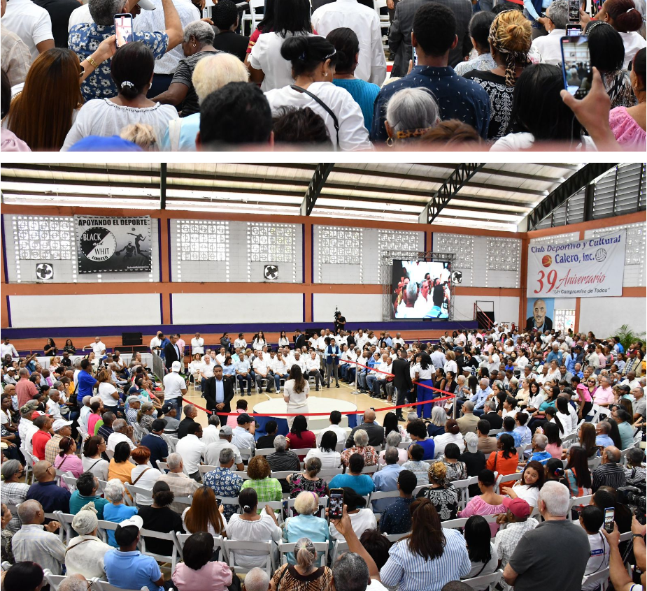 ABINADER 425 Abinader entrega 560 títulos de propiedad a familias de SDE