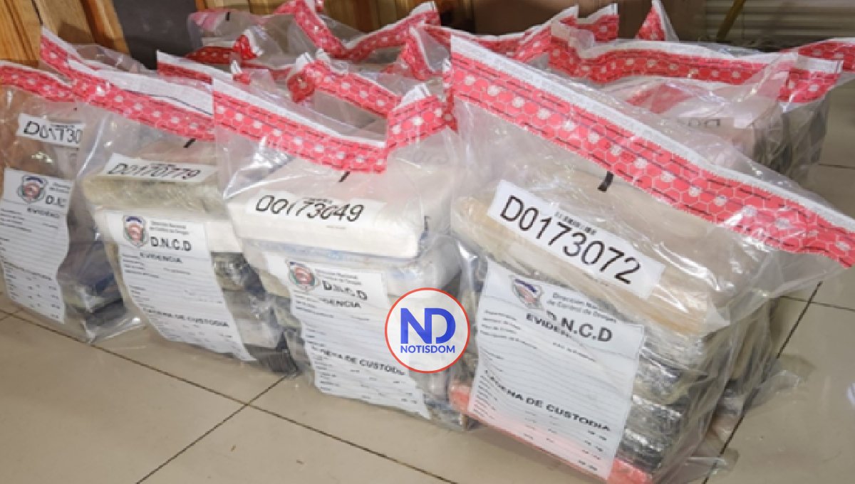 Autoridades ocupan 92 paquetes cocaína serían enviados a Holanda