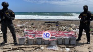 Ocupan 227 paquetes de cocaína en costas de Nigua, San Cristóbal
