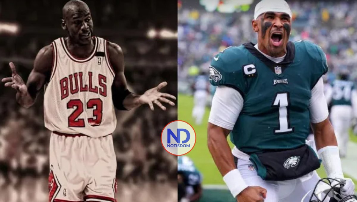 Comparan a Jalen Hurts con Michael Jordan