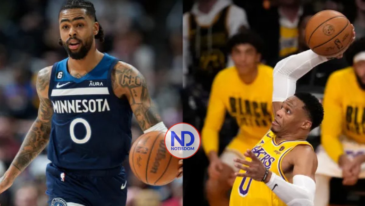 Lakers detrás de Russell y por enviar a Westbrook a los Jazz