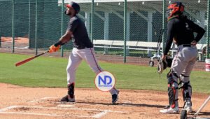 Lewin Díaz lucha por rol en roster de Orioles de Baltimore