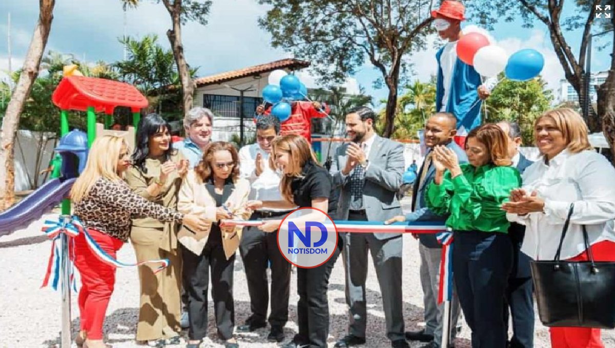 Alcaldía del Distrito Nacional reinaugura el parque Renacimiento