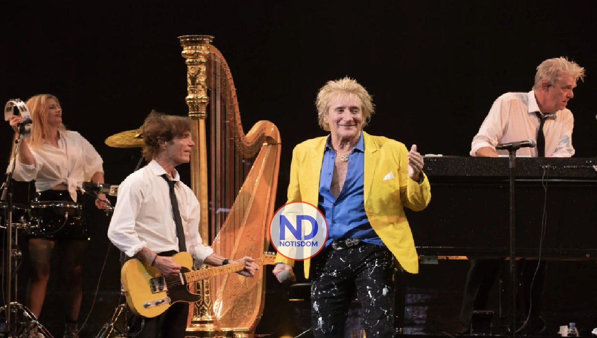 Rod Stewart, elegante y puntual en su concierto de anoche en Chavón 2 Rod Stewart, elegante y puntual en su concierto de anoche en Chavón