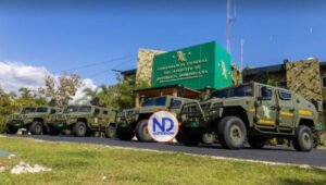 RD recibe vehículo blindado URO para vigilancia en la frontera