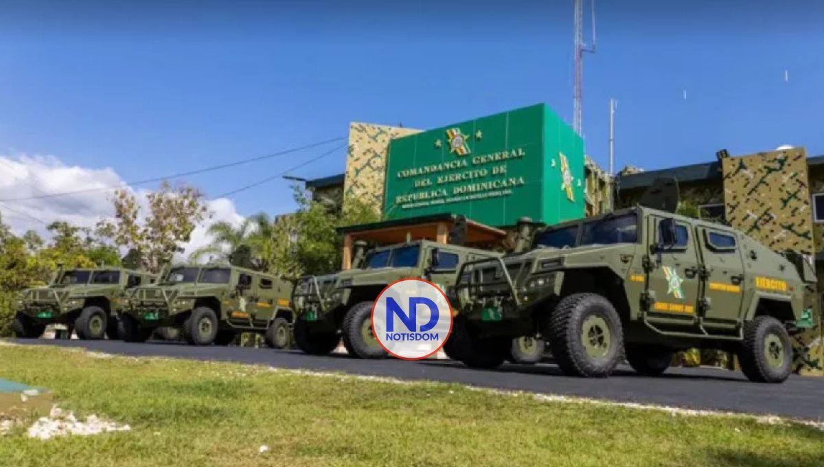 RD recibe vehículo blindado URO para vigilancia en la frontera
