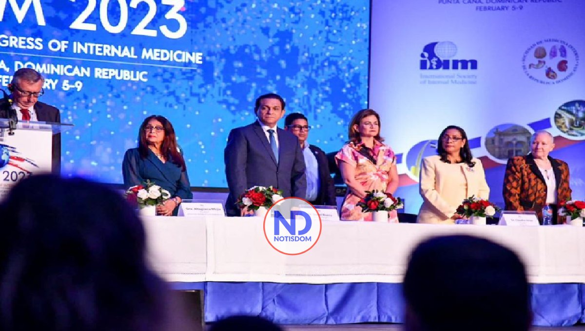 Vicepresidenta Raquel Peña encabeza apertura del 36° Congreso Mundial de Medicina Interna