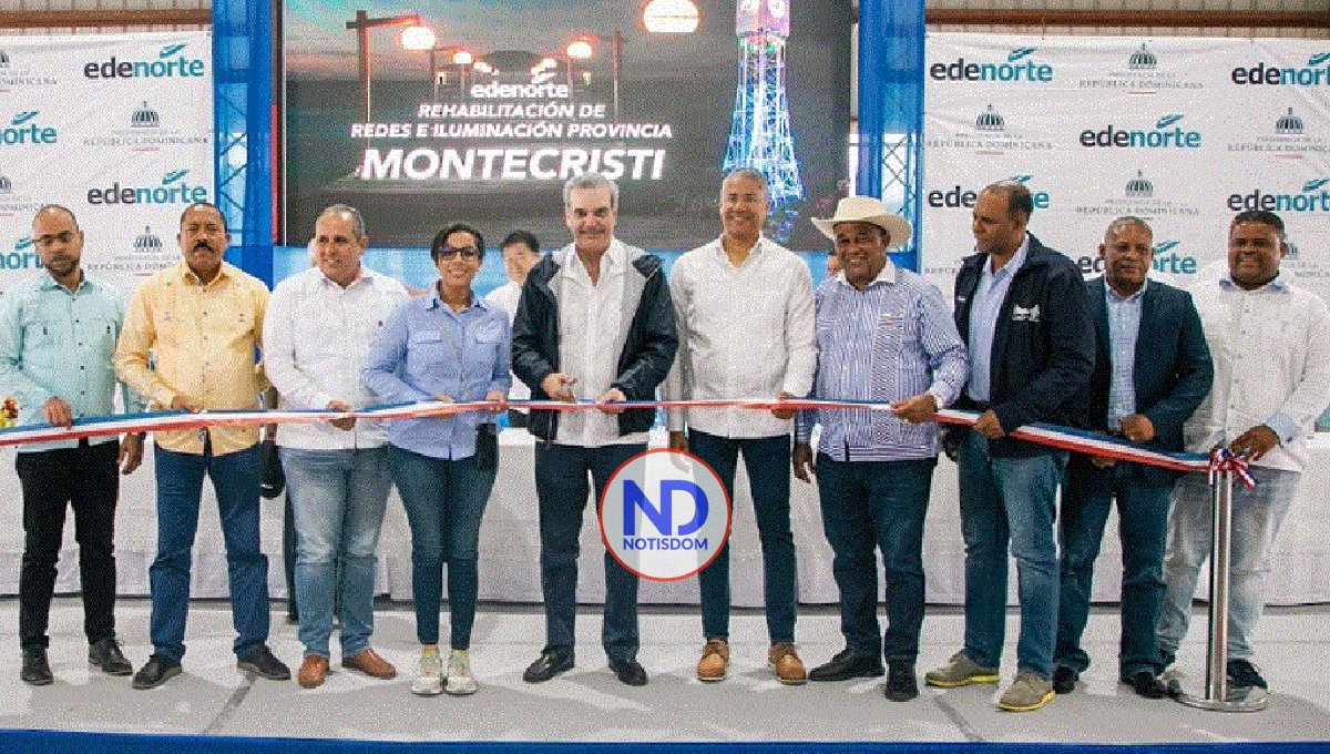 Abinader entrega 1,183 títulos e inaugura obras en El Pocito, Montecristi