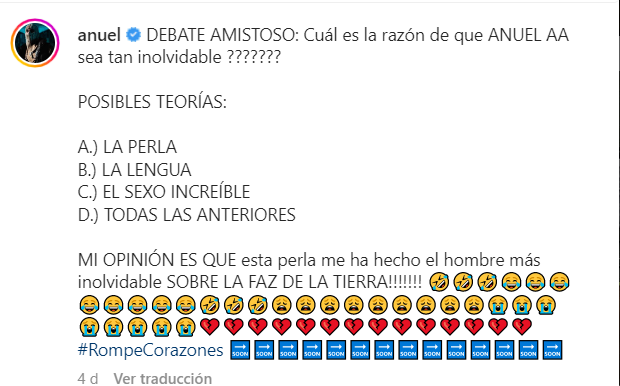ANUEL AA 12 ¿Esta sería la respuesta de Anuel a Karol G?