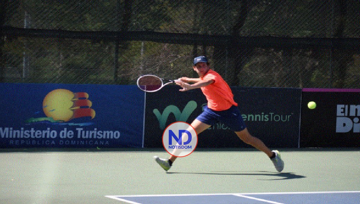 Daniel Baquero avanza a cuartos de final Copa Merengue de Tenis