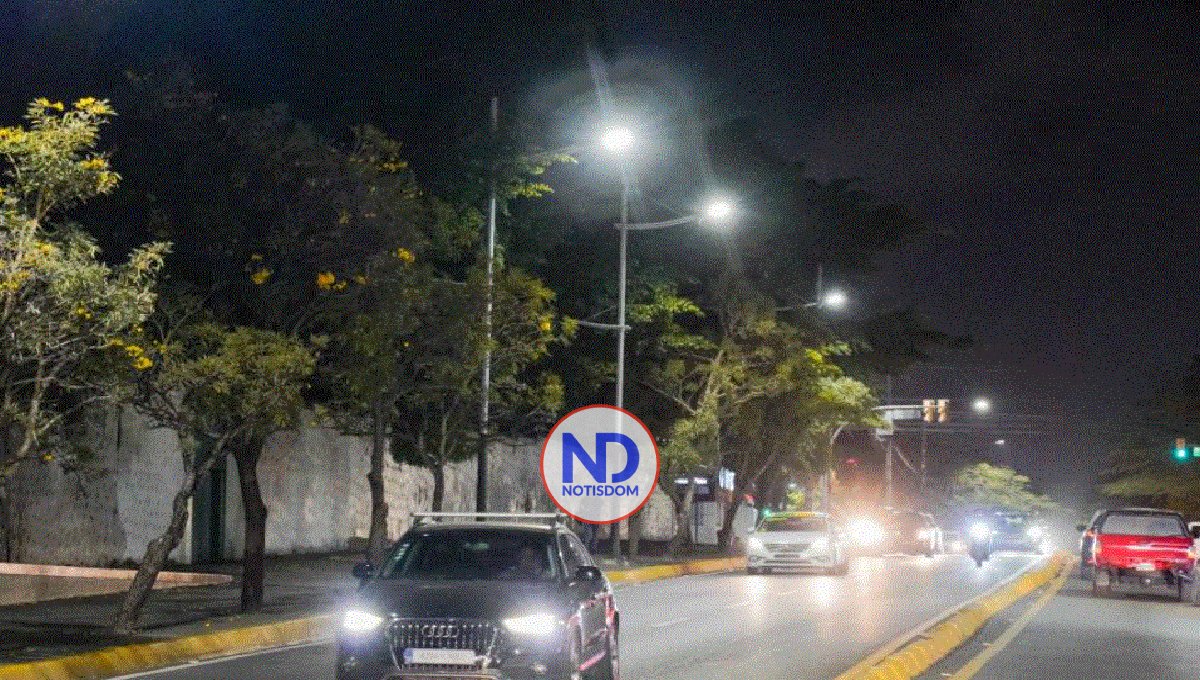 Edesur coloca más de mil luces led en avenidas del Distrito Nacional