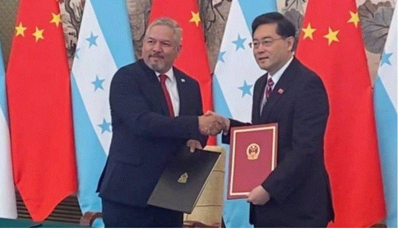 Honduras rompe relaciones con Taiwán y reconoce una sola China