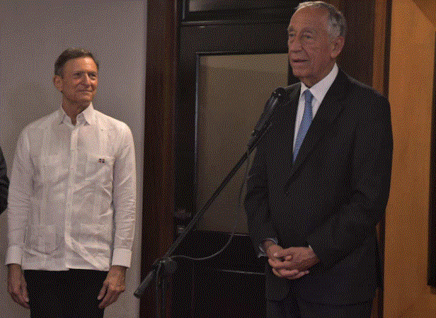 MARCELO REBELO y ROBERTO ALVAREZ 1 RD se convierte en el centro de la agenda iberoamericana