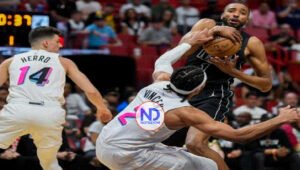 Nets humillan al Heat y recuperan 6ta plaza en el Este
