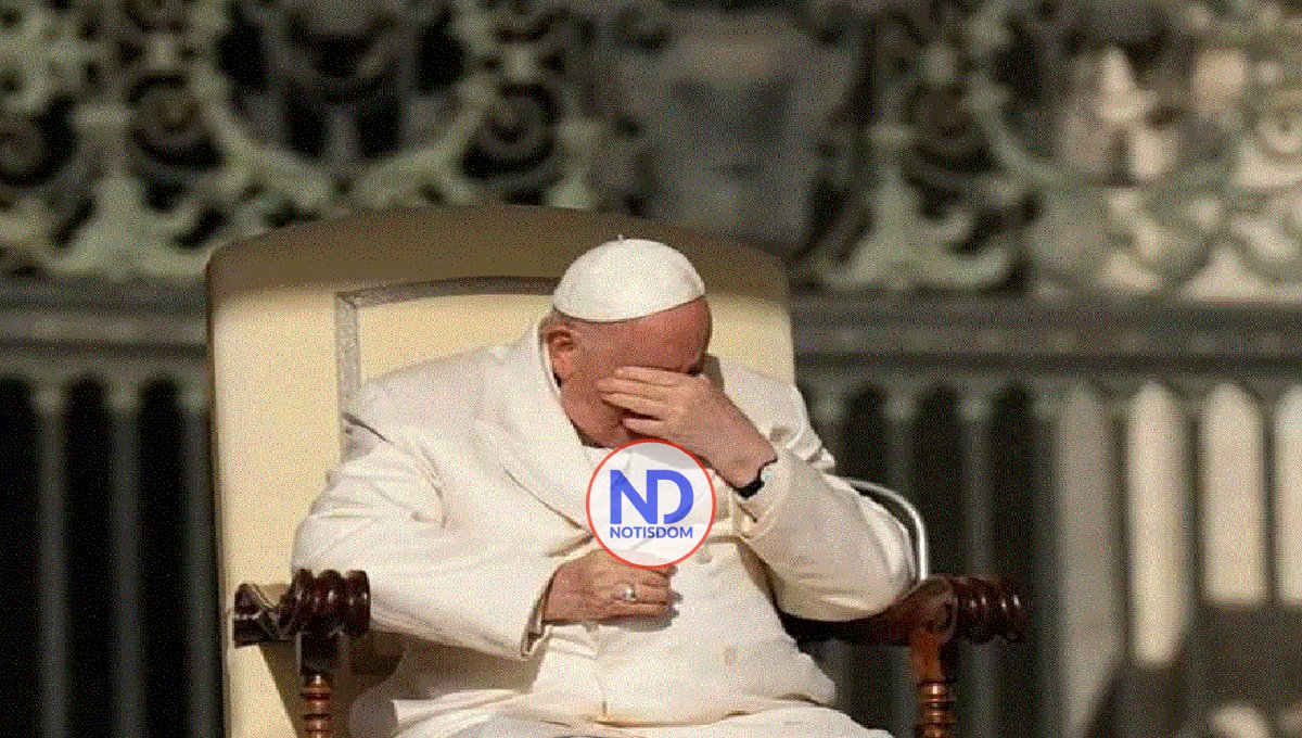 El papa está interno por problemas respiratorios