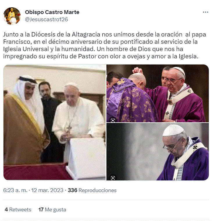 PAPA FRANCISCO 53 Papa Francisco celebra 10 años de Pontificado este lunes