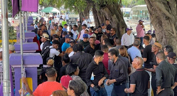 PLD 8 Con bombas lacrimógenas dispersan manifestantes en coerción Caso Calamar