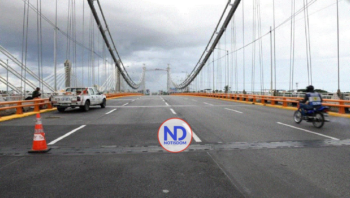 Obras Públicas informa las rutas alternas por cierre total del puente Duarte