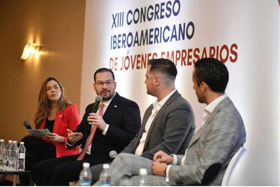 REUNION 59 RD acoge a Jóvenes Empresarios de Iberoamérica en congreso CIJE 2023