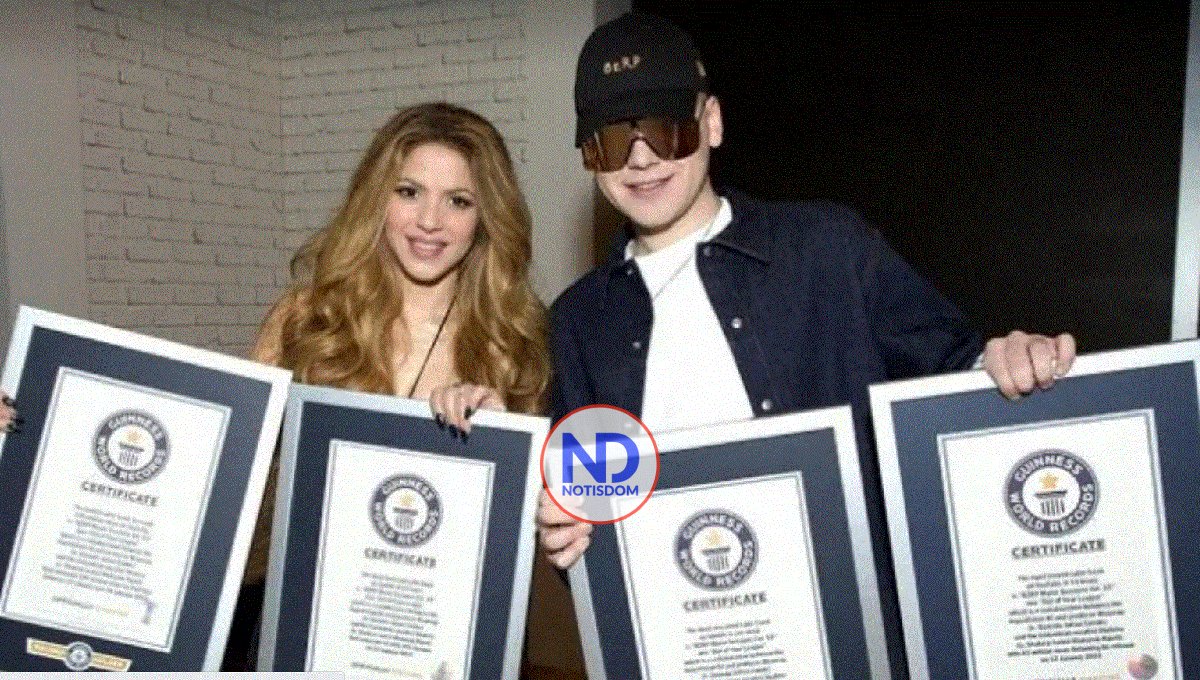 Shakira y Bizarrap rompen cuatro Récord Guinness con «Bzrp music sessions, vol. 53»