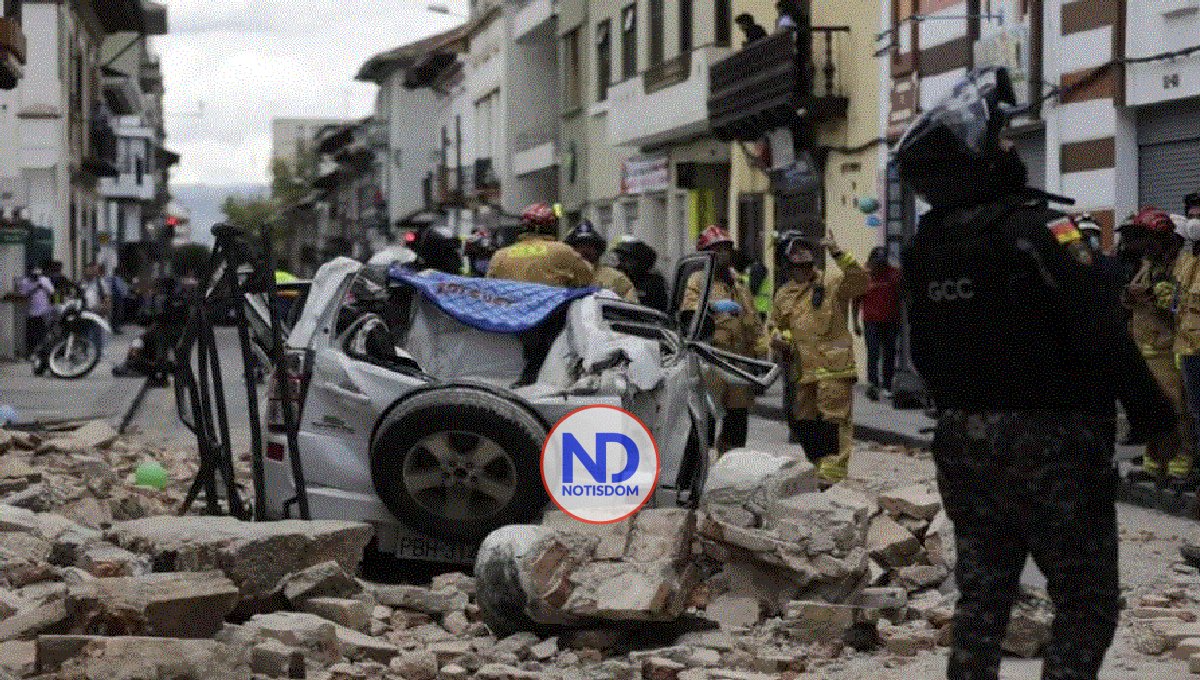 Trece fallecidos y 126 heridos por el sismo de magnitud 6.5 en Ecuador