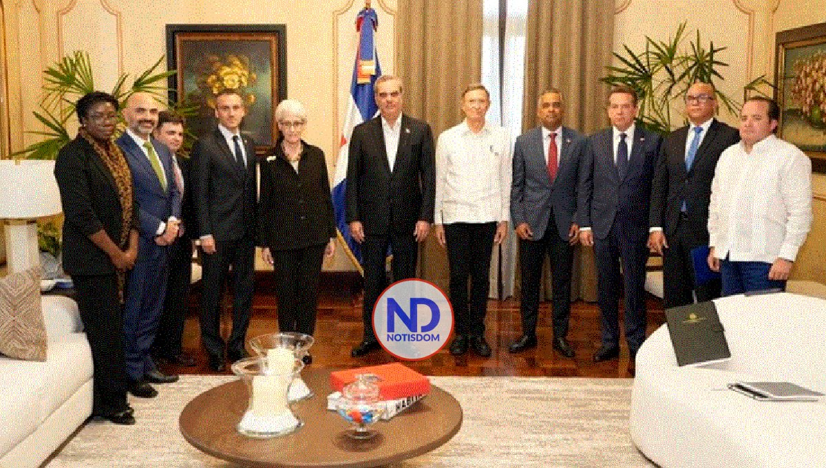 Abinader recibe funcionaria EU; tratan crisis Haití y colaboración