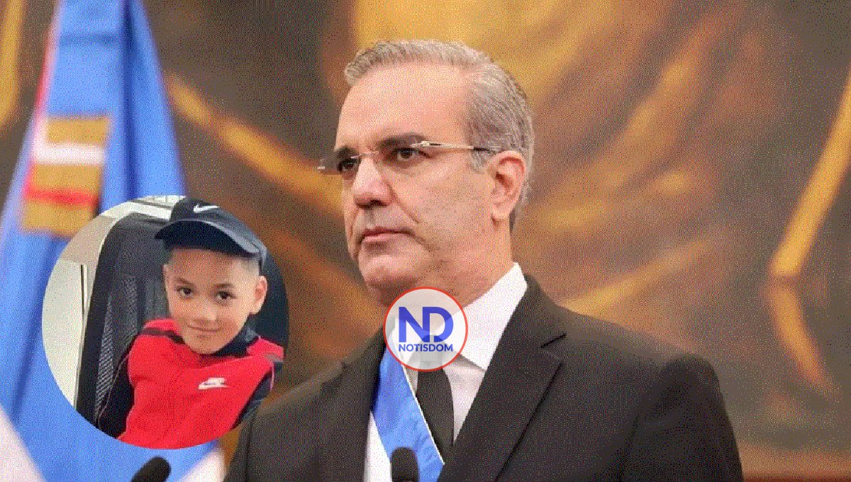 Abinader afirma «le está dando seguimiento» a muerte de niño en Santiago