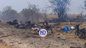 Un ataque aéreo del Ejército de Birmania deja más de 160 muertos