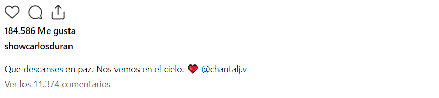 CARLOS DURAN 1 Diversas figuras continúan reaccionando al feminicidio de Chantal Jiménez