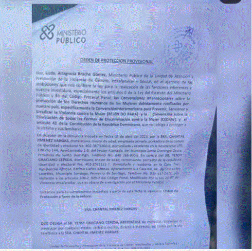 CARTA 22 Expareja de Chantal Jiménez había estado preso por dispararle