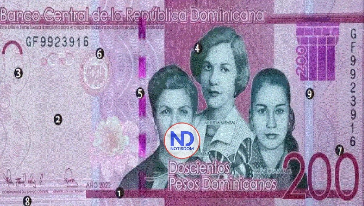 A partir del martes circularán los billetes de RD$50 y RD$200 año 2022