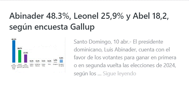ENCUESTA 3 En PRM unos reciben con euforia otros con cautela datos encuesta