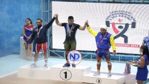 Julio Cedeño queda subcampeón Campeonato de Halterofilia 2023