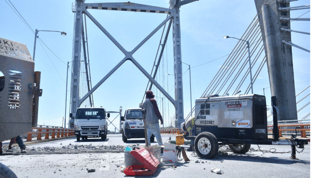 PUENTE DUARTE 8 MOPC inicia reparación del puente Duarte por tercera vez en menos de seis meses