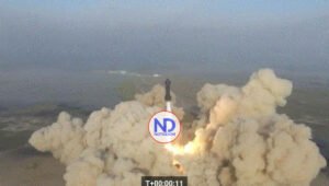 Explota cohete Starship en el aire, poco después despegar