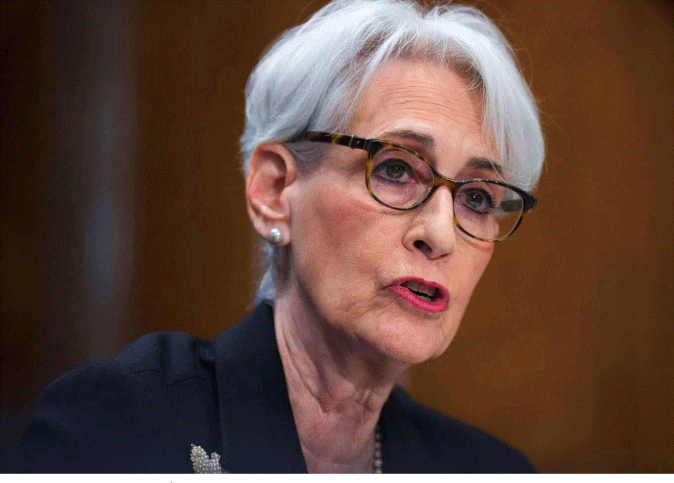 WENDY SHERMAN La subsecretaria de Estado, Wendy Sherman, llega al país el miércoles