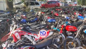 Policía retiene 115 motocicletas por carreras clandestinas en SDN