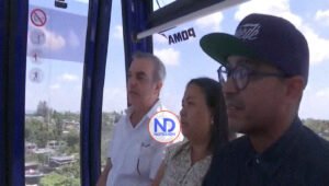 Presidente Abinader inaugura Teleférico en Los Alcarrizos