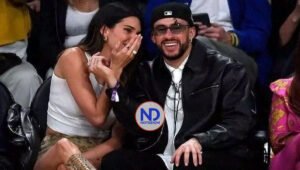 ¡Otras vez juntos! Captan a Bab Bunny y kendall Jenner en juego de la NBA