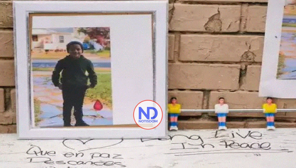 Entierran los restos del niño Gioser Luis Feliz en NY