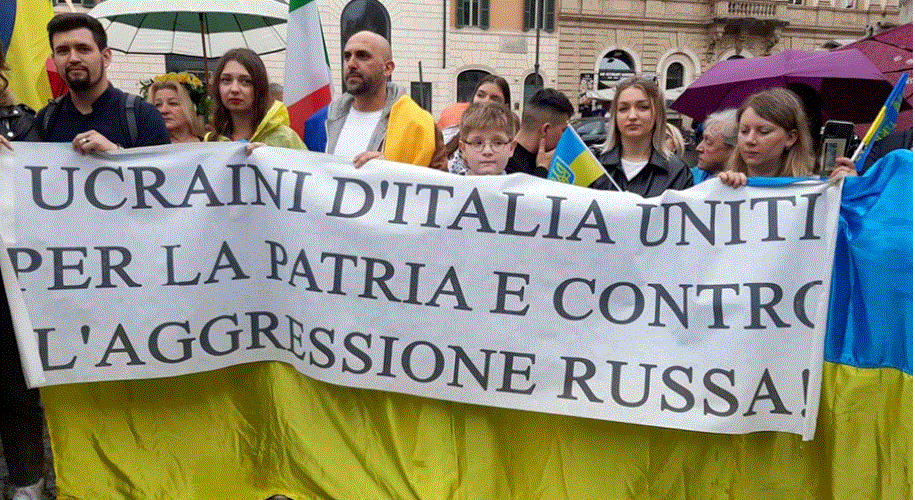 GRUPO 1 Zelenski es recibido en Roma con honores, se reunirá con el Papa