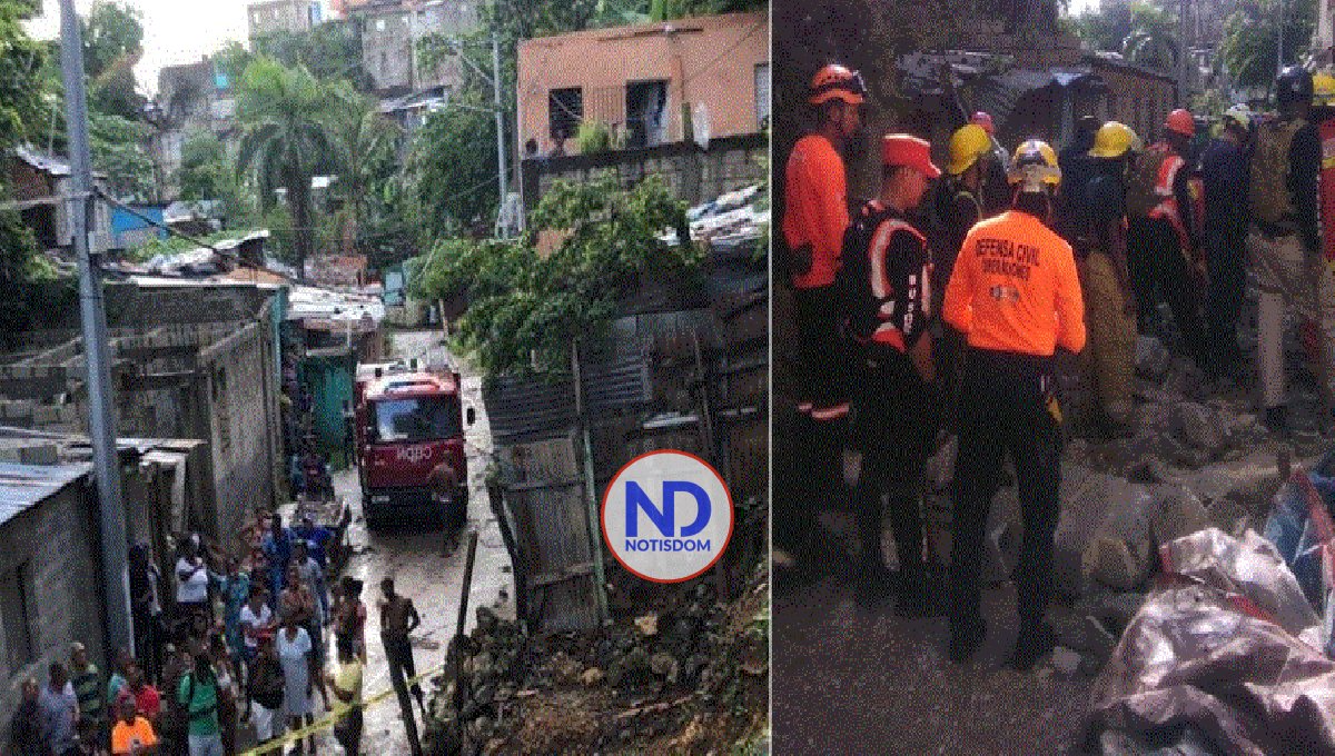 Un muerto en derrumbe casa en barrio capitaleño Guachupita