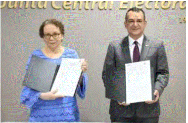 JUNTA 11 JCE y MP firman acuerdo para establecer el voto penitenciario en elecciones de 2024