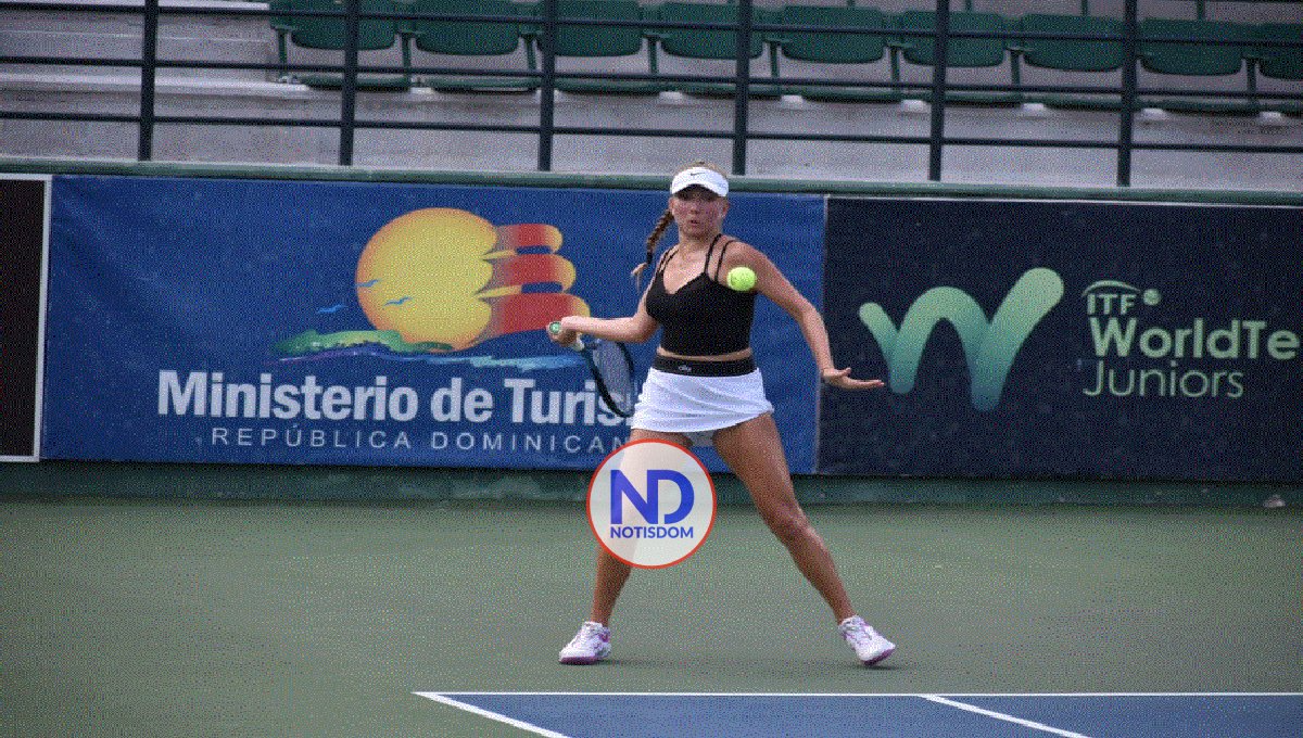 María Fedotova rumbo a la semifinal de la Copa Caribe Santo Domingo J100