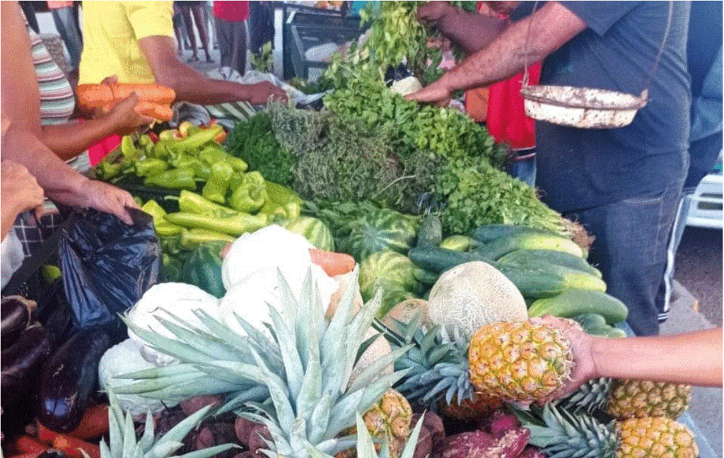 Puertoplateños compran alimentos a precios módicos en Mercado de Productores del INESPRE 5 PINA 2 Puertoplateños compran alimentos a precios módicos en Mercado de Productores del INESPRE