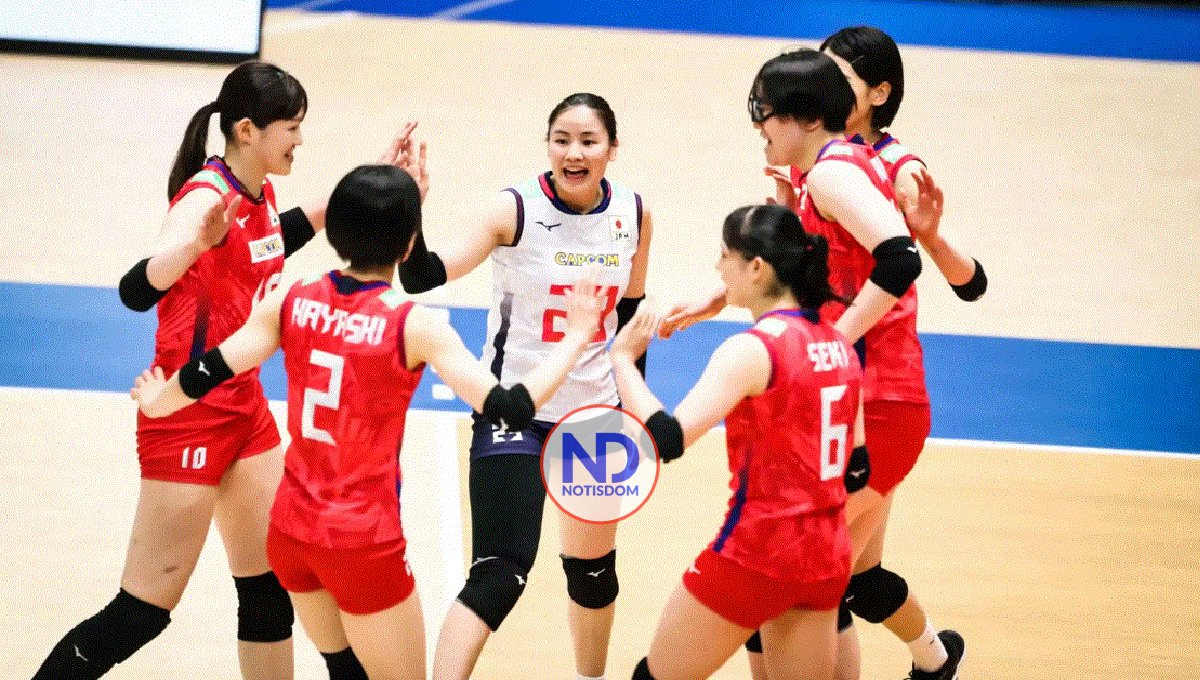Japón domina 3-1 a Reinas del Caribe en inicio de la Liga de Naciones en ese país