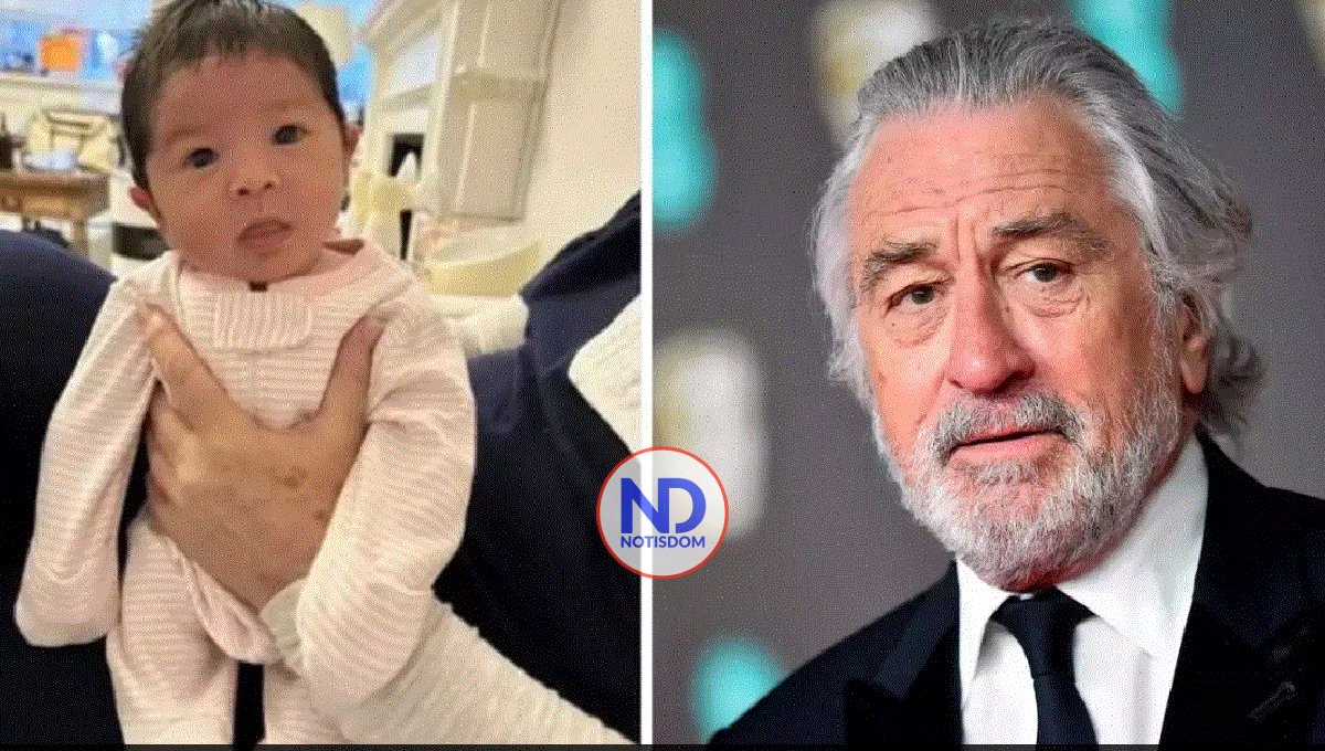Robert De Niro compartió la primera foto de su séptimo hijo