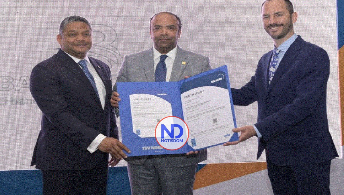 Banreservas recibe certificación de Gestión Antisoborno