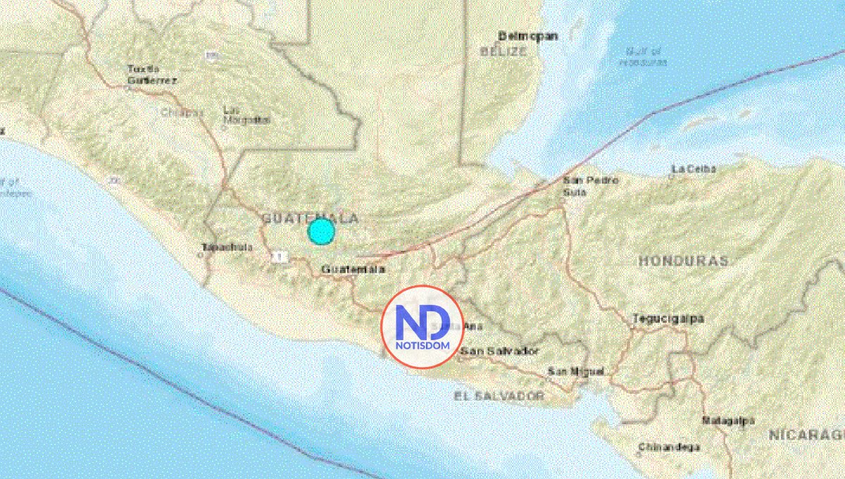 Un terremoto de magnitud 5,6 sacude el centro de Guatemala