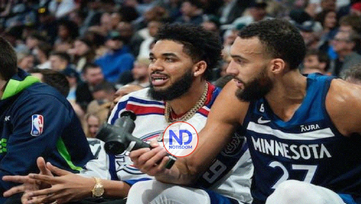 Towns fue sorprendido con el movimiento de Gobert